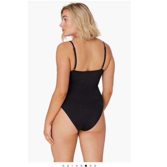 Andie Amalfi one piece classic swimming suit black large - Picture 5 of 7